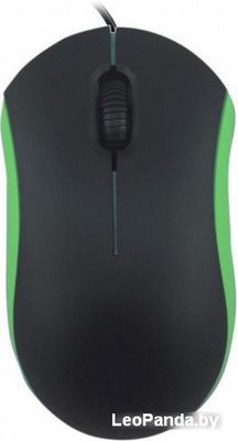 Мышь Ritmix ROM-111 (черный/зеленый) - фото