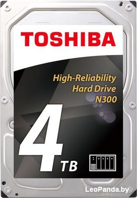 Жесткий диск Toshiba N300 4TB [HDWQ140UZSVA] - фото