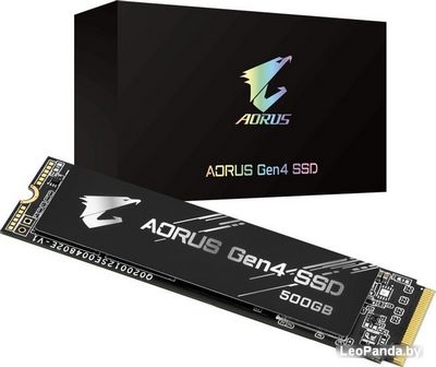 SSD Gigabyte AORUS Gen4 SSD 500GB GP-AG4500G - фото3