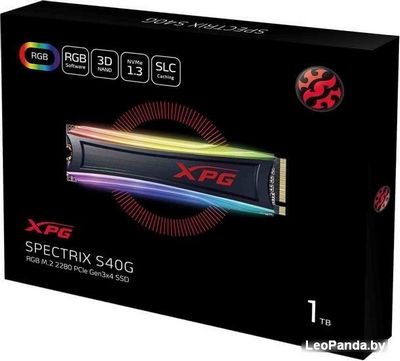 SSD A-Data XPG Spectrix S40G RGB 4TB AS40G-4TT-C - фото4