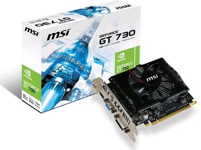 Видеокарта MSI GeForce GT 730 2GB DDR3 (N730-2GD3V2) - фото2