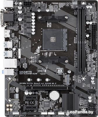 Материнская плата Gigabyte GA-A320M-S2H (rev. 1.*) - фото