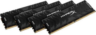 Оперативная память HyperX Predator 4x8GB DDR4 PC4-25600 HX432C16FB3K4/32 - фото