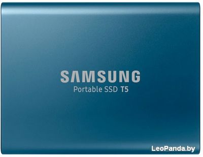 Внешний жесткий диск Samsung T5 500GB (синий) - фото