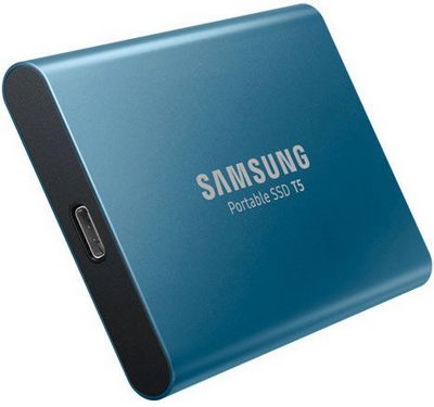 Внешний жесткий диск Samsung T5 500GB (синий) - фото5