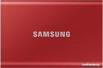 Внешний накопитель Samsung T7 500GB (красный) - фото