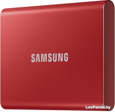 Внешний накопитель Samsung T7 500GB (красный) - фото3