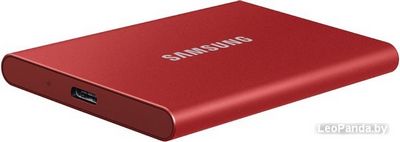 Внешний накопитель Samsung T7 500GB (красный) - фото5