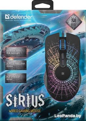 Игровая мышь Defender Sirius GM-660L - фото5