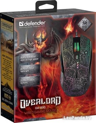 Игровая мышь Defender OverLord GM-890 - фото5
