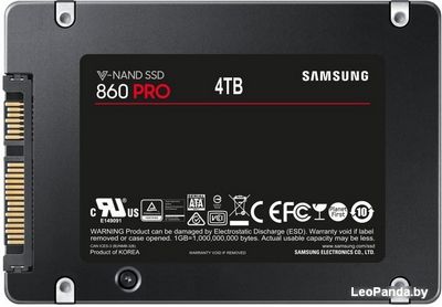 SSD Samsung 860 Pro 4TB MZ-76P4T0 - фото2