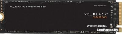SSD WD Black SN850 NVMe 2TB WDS200T1X0E - фото