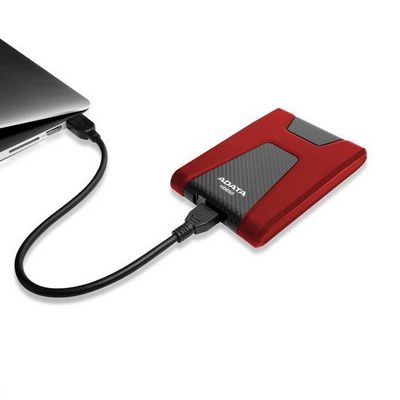 Внешний жесткий диск A-Data DashDrive Durable HD650 2TB (красный) - фото4