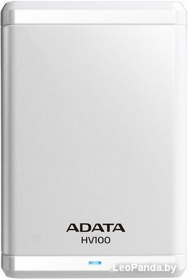 Внешний жесткий диск A-Data HV100 2TB White (AHV100-2TU3-CWH) - фото