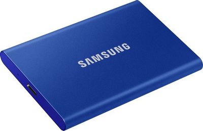 Внешний накопитель Samsung T7 500GB (синий) - фото5