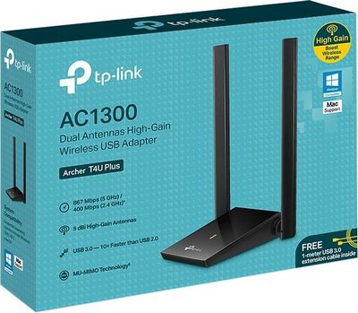 Wi-Fi адаптер TP-Link Archer T4U Plus - фото5