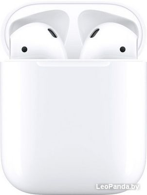 Наушники Apple AirPods 2 в зарядном футляре - фото2