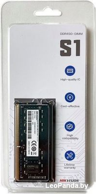 Оперативная память Hikvision S1 16GB DDR4 SODIMM PC4-21300 HKED4162DAB1D0ZA1/16G - фото2