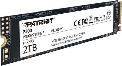 SSD Patriot P300 2TB P300P2TBM28 - фото4