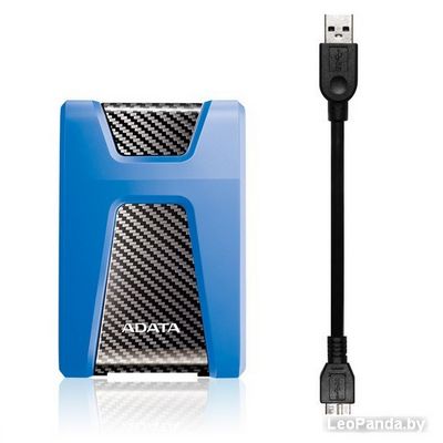 Внешний жесткий диск A-Data DashDrive Durable HD650 2TB (синий)