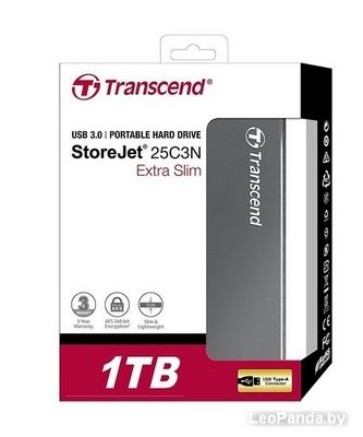 Внешний жесткий диск Transcend StoreJet 25C3 1TB [TS1TSJ25C3N] - фото4