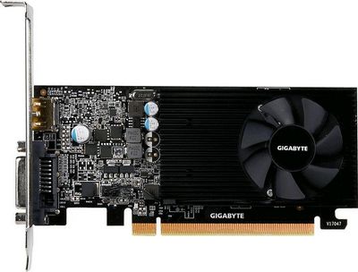 Видеокарта Gigabyte GeForce GT 1030 Low Profile 2GB [GV-N1030D5-2GL] - фото