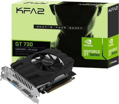 Видеокарта KFA2 GeForce GT 730 4GB DDR3 70NQS4HX00WK - фото3