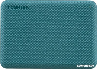 Внешний накопитель Toshiba Canvio Advance 1TB HDTCA10EG3AA (зеленый) - фото
