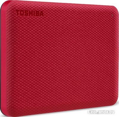 Внешний накопитель Toshiba Canvio Advance 1TB HDTCA10ER3AA (красный) - фото2