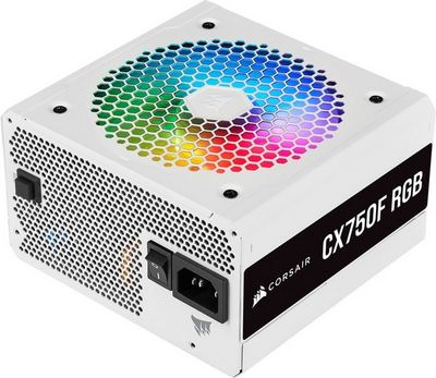 Блок питания Corsair CX750F RGB White CP-9020227-EU - фото3