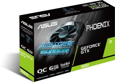Видеокарта ASUS Phoenix GeForce GTX 1660 OC Edition 6GB GDDR5 PH-GTX1660-O6G - фото5