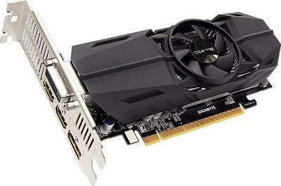 Видеокарта Gigabyte GeForce GTX 1050 Ti OC Low 4GB GDDR5 [GV-N105TOC-4GL] - фото2