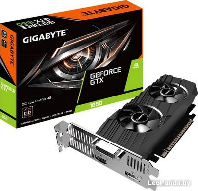 Видеокарта Gigabyte GeForce GTX 1650 OC Low Profile 4GB GDDR5 GV-N1650OC-4GL - фото5