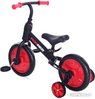 Детский велосипед Lorelli Runner 2 в 1 (красный) - фото5