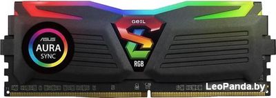 Оперативная память GeIL Super Luce RGB SYNC 16GB DDR4 PC4-25600 GLS416GB3200C16BSC - фото