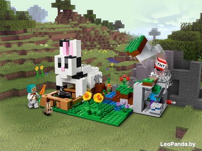 Конструктор LEGO Minecraft 21181 Кроличье ранчо - фото2