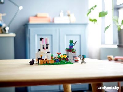 Конструктор LEGO Minecraft 21181 Кроличье ранчо - фото4