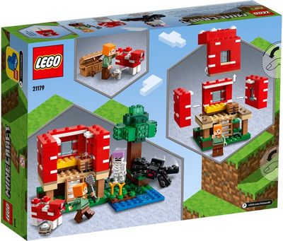 Конструктор LEGO Minecraft 21178 Лисья хижина - фото2