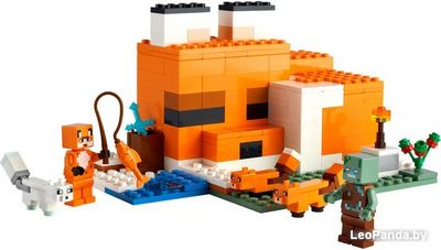 Конструктор LEGO Minecraft 21178 Лисья хижина - фото3