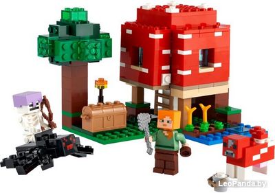 Конструктор LEGO Minecraft 21179 Грибной дом - фото2