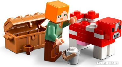 Конструктор LEGO Minecraft 21179 Грибной дом - фото4