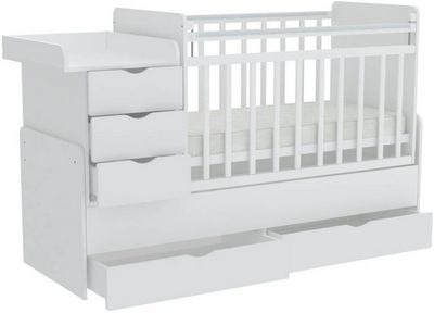 Детская кроватка Фея 1150 (белый) - фото2