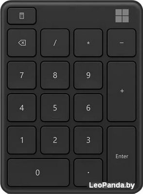 Цифровой блок Microsoft Number Pad (черный) - фото