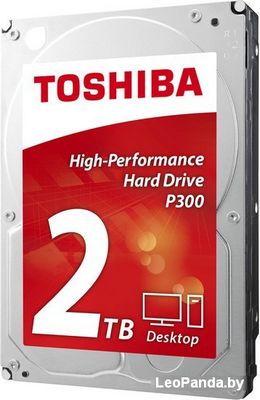 Жесткий диск Toshiba P300 2TB [HDWD120UZSVA]