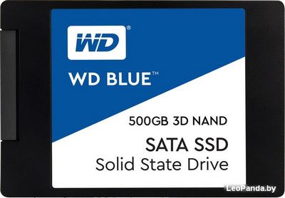 SSD WD Blue 3D NAND 500GB WDS500G2B0A - фото