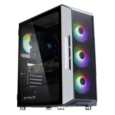 Компьютер игровой 13833 Intel Core i5-10400F 16ГБ HDD 1TB SSD 120GB RX 6600 Wi-Fi 600W - фото