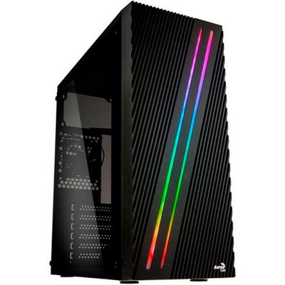Компьютер игровой 10954 AMD Ryzen 5 3600 32ГБ HDD 1TB SSD 120GB GTX 1050 Ti Wi-Fi 500W - фото
