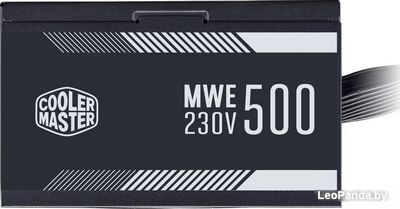 Блок питания Cooler Master MWE 500 White 230V V2 MPE-5001-ACABW-EU - фото5