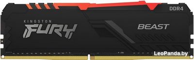 Оперативная память Kingston FURY Beast RGB 16GB DDR4 PC4-25600 KF432C16BB1A/16 - фото2