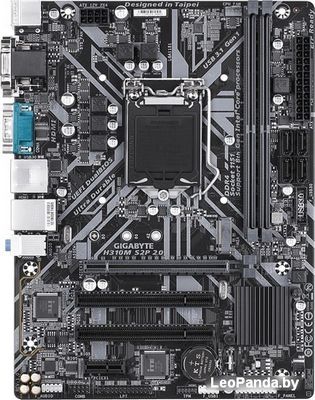 Материнская плата Gigabyte H310M S2P 2.0 (rev. 1.0) - фото